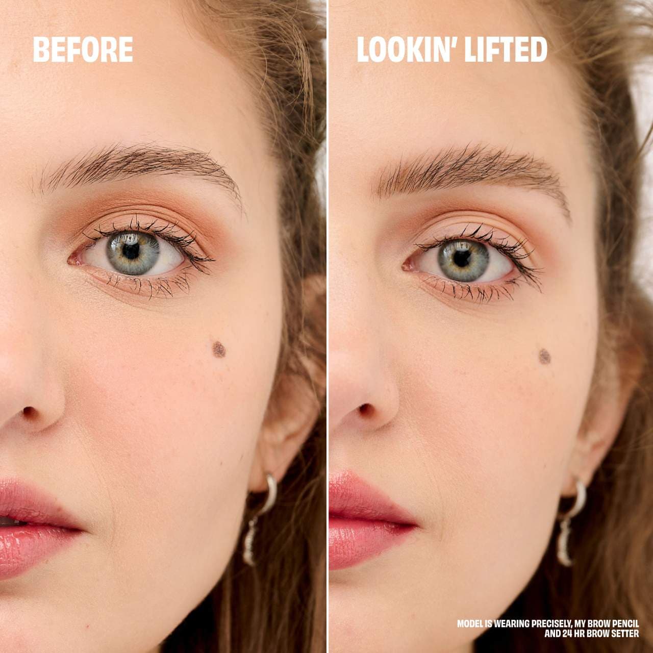 Benefit Cosmetics Mini 24-HR Brow Setter Clear Brow Gel with Lamination Effect